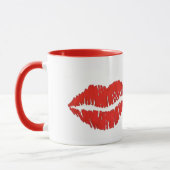 Kiss Me Ich bin Irish St. Patrick's Day Kleeblatt Tasse (Links)