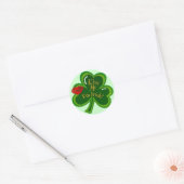 Kiss Me Ich bin Irish Sticker (Umschlag)