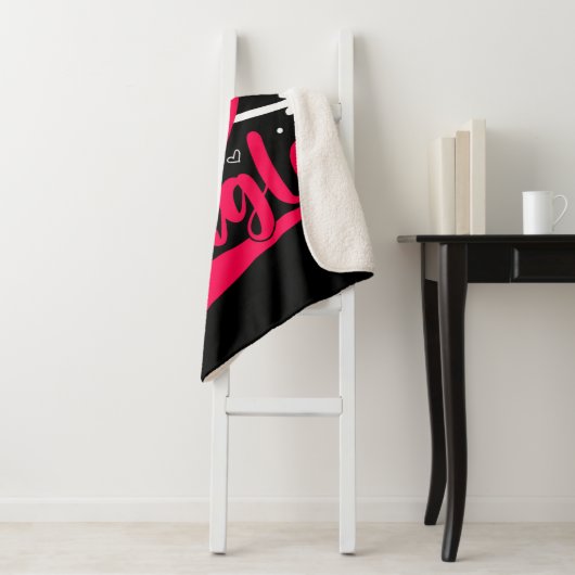 Kiss Me Ich bin Single Niedlich Valentine Sherpadecke (Beispiel)