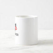 Kiss Me Im A Postarbeiter Tasse (Mittel)