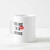 Kiss me Im a Referer Tasse (Vorderseite Links)