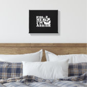 Kiss Me I'm Arrish Pirate Ship Drinking St Patrick Leinwanddruck (Insitu (Schlafzimmer))
