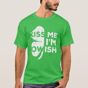 Kiss Me I'm Iowish Saint Patrick Day Geschenk T-Shirt