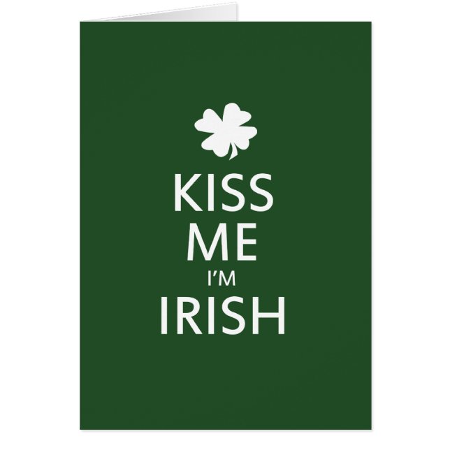 Kiss me Im Irish (Vorne)