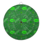 Kiss Me Im Irish Dartscheibe (vorne)