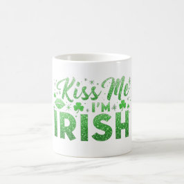Kiss Me I'm Irish Kaffeetasse