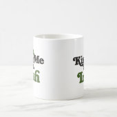 Kiss me Im Irish Kaffeetasse (Mittel)