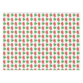 Kiss Me I'm Irish Lips Kleeblatt St. Patrick's Day Tischdecke (Vorderseite (Horizontal))