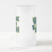 Kiss me Im Irish Mattglas Bierglas (Mittel)