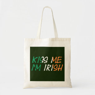 Kiss Me I'm Irish Overlay Tragetasche