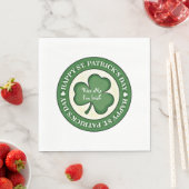 Kiss Me I'm Irish Paper Napkins Serviette (Beispiel)