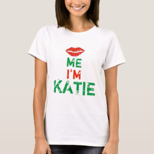 Kiss Me I'm Irish Personalisiert Name St. Paddy's T-Shirt