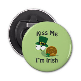 Kiss Me I'm Irish Snail Flaschenöffner