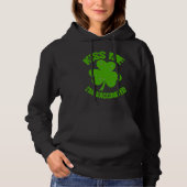 Kiss Me I'm Irish & Vaccinated Patrick's Day Hoodie (Vorderseite)
