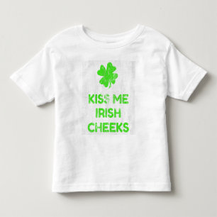 Kiss Me Irish Cheeks DS Kleinkind T-shirt