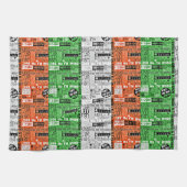 Kiss Me Irish Flag Handtuch (Horizontal)