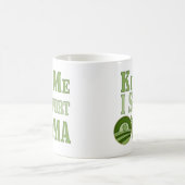 Kiss Me Irish Obama Kaffeetasse (Mittel)
