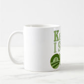 Kiss Me Irish Obama Kaffeetasse (Links)