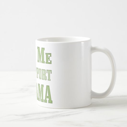 Kiss Me Irish Obama Kaffeetasse (Rechts)
