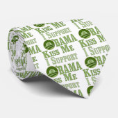 Kiss Me Irish Obama Krawatte (Gerollt)