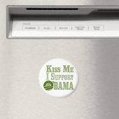Kiss Me Irish Obama Magnet (In Situ (Geschirrspüler))