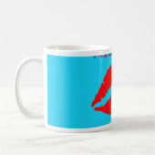 Kiss Me Kaffeetasse (Links)