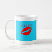 Kiss Me Kaffeetasse (Links)
