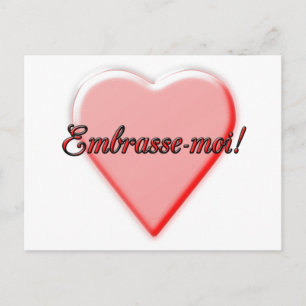 Kiss Me-Karte Postkarte