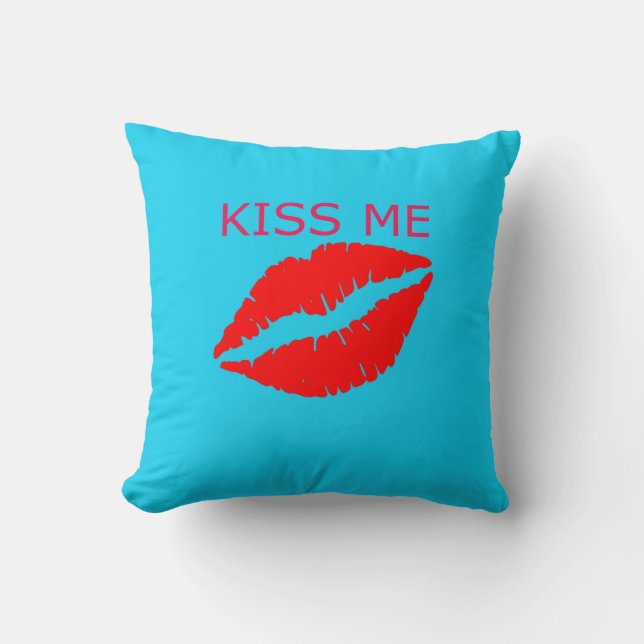 Kiss Me Kissen (Vorderseite)