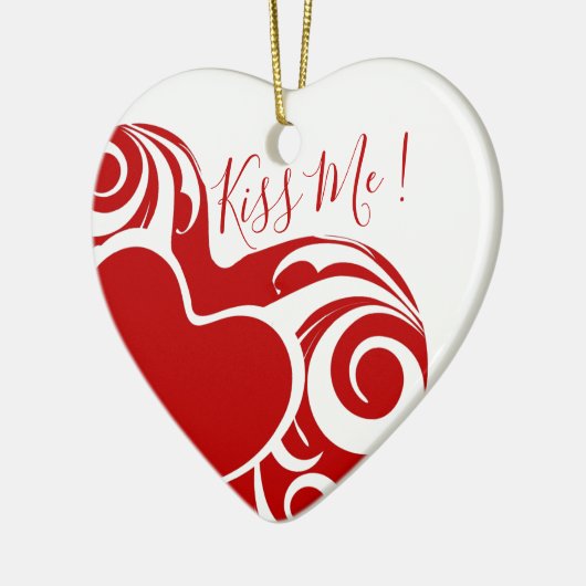 Kiss Me Liebe Herzliche Walliser Dekoration (Links)