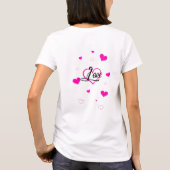 Kiss Me Liebe T-Shirt (Rückseite)