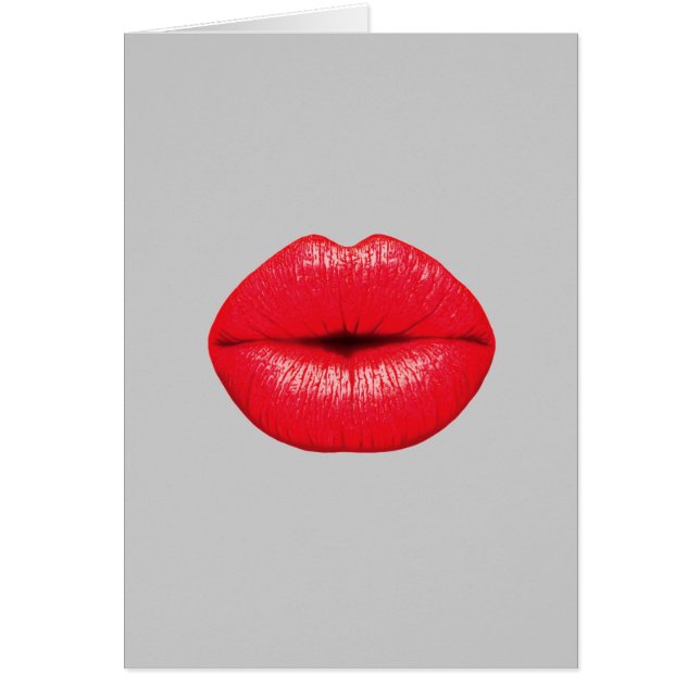 KISS me LIPS Roter Mund (Vorne)