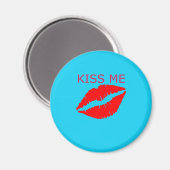 Kiss Me Magnet (Vorderseite/Rückseite)