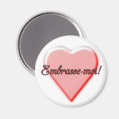 Kiss Me Magnet (Vorderseite/Rückseite)