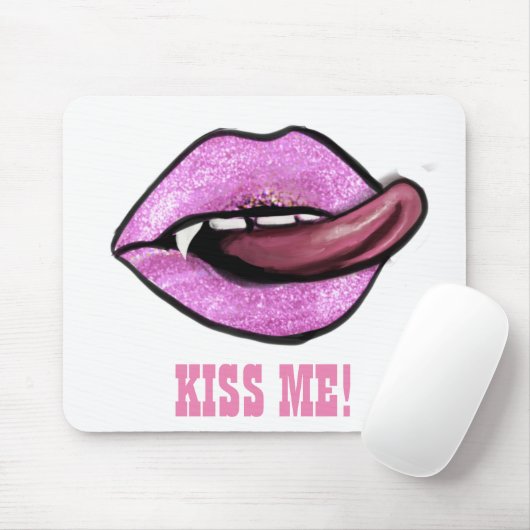 KISS ME MOUSEPAD (Mit Mouse)