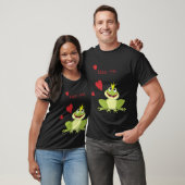 Kiss Me Niedlich Frog Prince T-Shirt (Unisex)