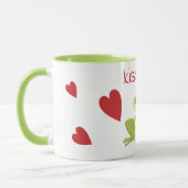 Kiss Me Niedlich Frog Prince Tasse (Links)