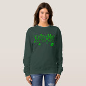 Kiss Me Not Irish Funny Women's Sweatshirt (Vorne ganz)