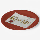 KISS ME PAPPTELLER (Schrägansicht)