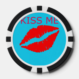 Kiss Me Pokerchips