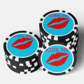 Kiss Me Pokerchips (Stapel)