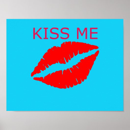 Kiss Me Poster (Vorne)