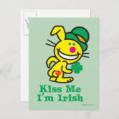 Kiss Me Postkarte (Vorne/Hinten)