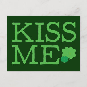 Kiss Me Postkarte