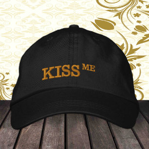 KISS ME Retro-Hat-Mode / Fun-Party-LKW-Kappe Bestickte Baseballkappe