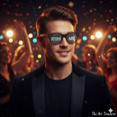 KISS ME Retro Shades / Fun Party Sonnenbrille