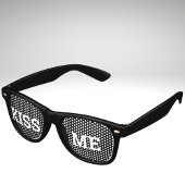 KISS ME Retro Shades / Fun Party Sonnenbrille