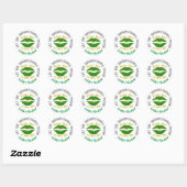 Kiss Me Shenanigans St Patricks Stickers (Blatt)