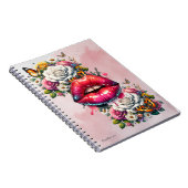 Kiss Me Softly Notizblock (Rechte Seite)