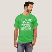 Kiss Me Spank Me Ich bin irisch T-Shirt (Vorne ganz)